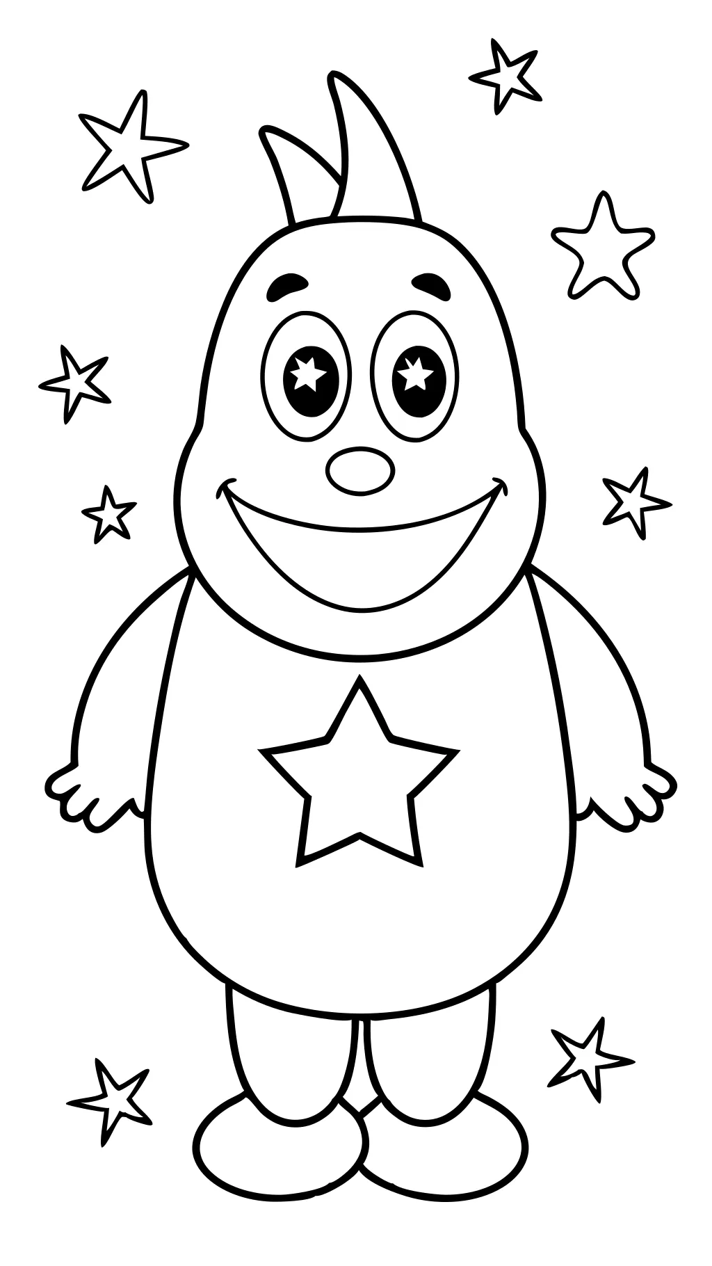 booba coloring page